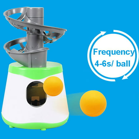 kucy Ping Pong Table Tennis Robot Automatic Ball Launcher Machine for Athletes Students Beginners Training